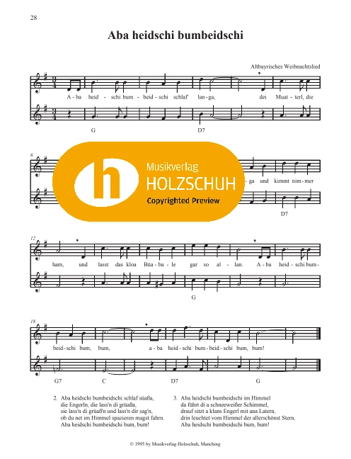 Aba heidschi bumbeidschi